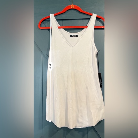 NWT Revolve Micheal Lauren White‎ Ribbed Tank Size Large - Picture 8 of 8